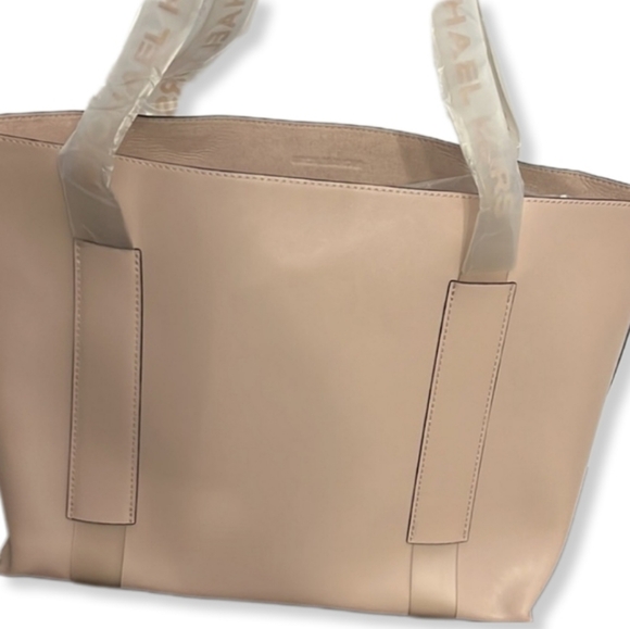 NEW MICHAEL KORS BLUSH PINK PATENT TOTE SHOULDER BAG - Picture 6 of 8